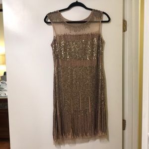 Adrianna Papell formal beaded dress